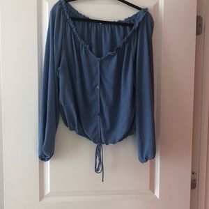 Off the shoulder blouse